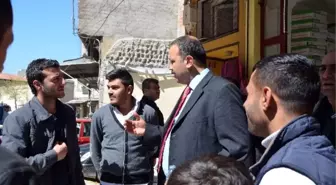 Btp Adayı Akdağ Esnaf Gezisi Yaptı