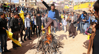 Eğil Newroz Ateşiyle Oynadı!
