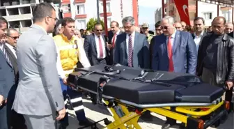 Osmaniye'de 7 Ambulans Daha Hizmete Girdi