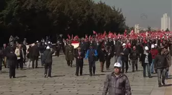 TEMAD üyeleri Anıtkabir'i ziyaret etti -