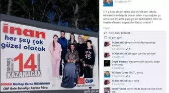 CHP'nin Reklam Afişine Tepki