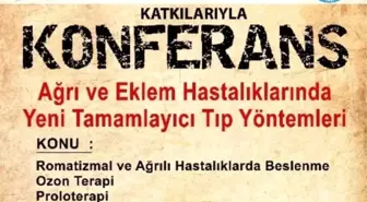 Ağrı ve Eklem Hastalıkları Didim'de Ele Alınacak