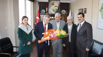 Çaycuma Huzurevi Müdürü Örenli'den Başkan Gülşen'e Ziyaret