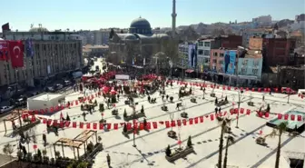 Balıkesir'in Yeni Meydanı Törenle Açıldı