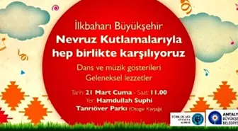 Büyükşehir'den Nevruz Ateşi