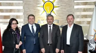 Stk Temsilcilerinden AK Parti'ye Ziyaret