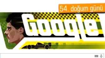 Google'dan Ayrton Senna Doodle'ı