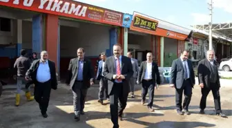 BTP Kilis Adayı Akdağ, Sanayi Sitesini Gezdi