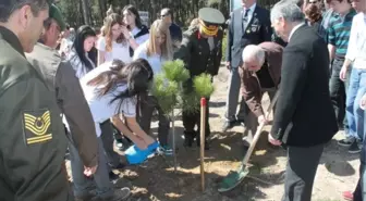 Jandarma, 175. Yaşını Fidan Dikerek Kutladı