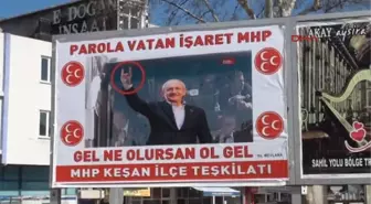 MHP'den, Kılıçdaroğlu'na Bozkurtlu Afiş