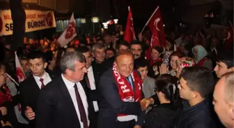 Oktay Vural Çan'da Halka Hitap Etti