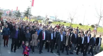 Görele'de AK Parti'den Sevgi ve Dayanışma Yürüyüşü