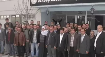 Gercüş Belediye Başkanı Esat Üner, Personeliyle Vedalaştı