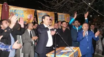 AK Partili Esgin'den Fethiye'de Coşkulu Miting