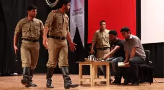 Gaün'de 'Güneyden Gelen Çığlık' Konulu Tiyatro Sahnelendi