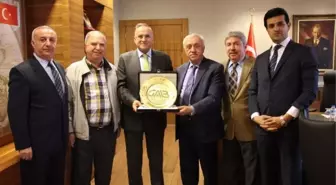 Güzelbey'den GAİB'e Veda Ziyareti