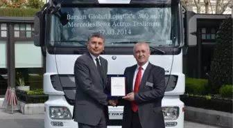 Barsan Global Lojistik'e 300 Adetlik Dev Actros Teslimatı