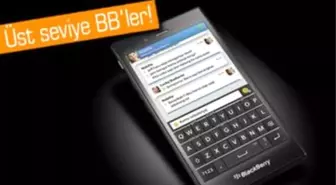 Blackberry'den Üç Yeni Telefon!