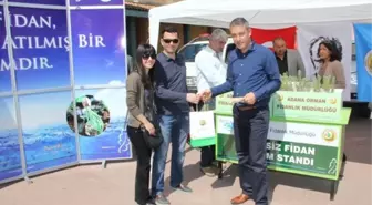 Orman Bölge Müdürlüğü Ücretsiz Fidan Dağıttı