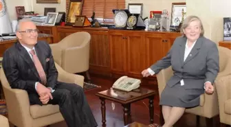 Milletvekili Bakır'dan, Başkan Yılmaz'a Hayırlı Olsun Ziyareti