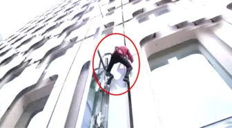 'Örümcek Adam' 152 Metrelik Gökdelene Tırmandı