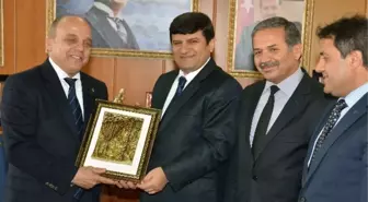 His Federasyonu Başkanı Erdal Zorba Vali Yusuf Mayda'yı Ziyaret Etti