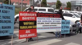 İstanbul Adalet Sarayı Önünde Arbede