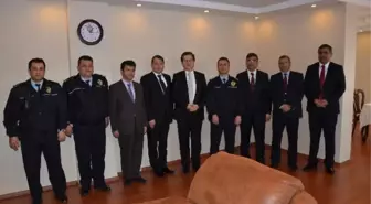 Osmaniye Emniyet Müdürü Ceren, Ayhan'a Veda Yemeği Verdi