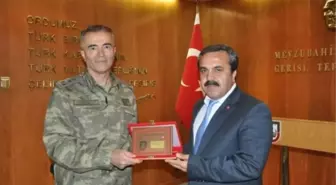 6. Mekanize Piyade Tümen Komutanlığı'ndan Ormancılara Şükran Plaketi