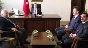 İl Müftüsü Özbuğday'dan Veda Ziyaretleri