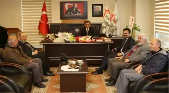 Kelkit Kaymakamı Gazel Belediye Başkanı Çimen'i Ziyaret Etti