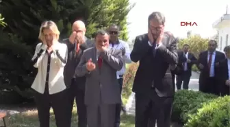 Levent Piriştina Mazbatayı Aldı Babasının Mezarına Gitti