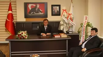 Vali Mayda'dan, Belediye Başkanı Çimen'e Ziyaret