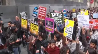 Beyoğlu'nda Emek Sineması Protestosu