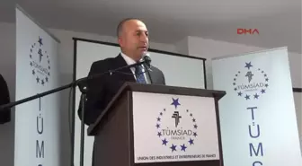 AB Bakanı Çavuşoğlu Fransa'da TÜMSİAD'ı Ziyaret Etti