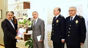 Bartın'da Emniyetten Vali Çınar'a Ziyaret