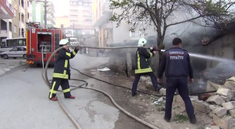 Kırıkkale'de Ev Yangını