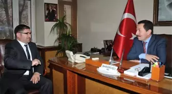 Afyonkarahisar Valisi Balkanlıoğlu'na Ziyaret