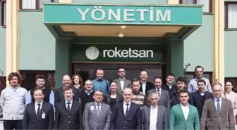 Agü Öğretim Üyeleri Roketsan'ı Ziyaret Etti