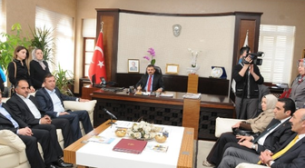 AK Parti İl Başkanı Ceylan'dan Külcü'ye Kutlama Ziyareti