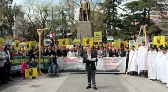 Mısır'daki İdam Cezaları Trabzon'da Darağacı Kurularak Protesto Edildi