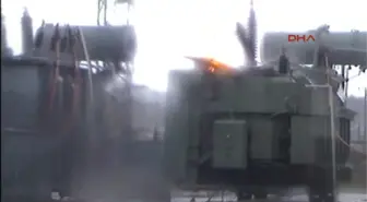 Andırın'da Trafoya Düşen Yıldırım Yangın Çıkardı