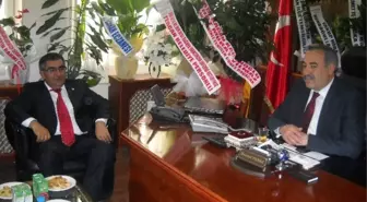 Milletvekili Işık'tan Başkan Yılmaz'a Tebrik Ziyareti
