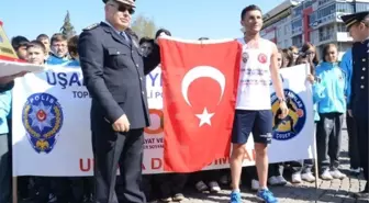 Polisler İçin 60 Kilometre Koştu