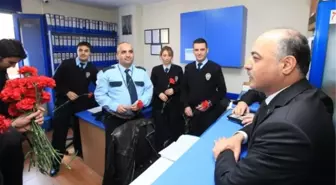 Güngören Belediye Başkanı Karaman Polisleri Ziyaret Etti