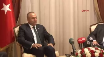 AB Bakanı ve Başmüzakereci Çavuşoğlu, KKTC Başbakanı Yorgancıoğlu'nu Ziyaret Etti