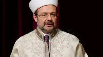 Avrasya İslam Şurası Başkanı ve Diyanet İşleri Başkanı Görmez'den Ezher Şeyhine Mektup