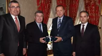 Başbakan Erdoğan, Bakan Kılıç ve Ioc Başkanı Bach'ı Kabul Etti