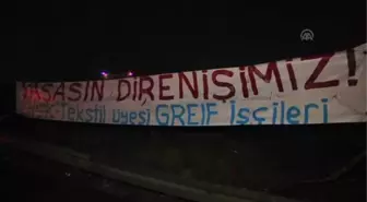 Hadımköy'deki Greif İşçilerinin Grevi: 12 Gözaltı