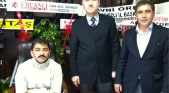 Türkiye Gazetesi Denizli Bölge Temsilcisi Bar'dan Başkan Hayla'ya Ziyaret